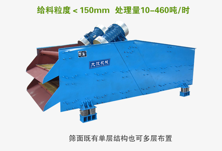 ZSG矿用振动筛特点